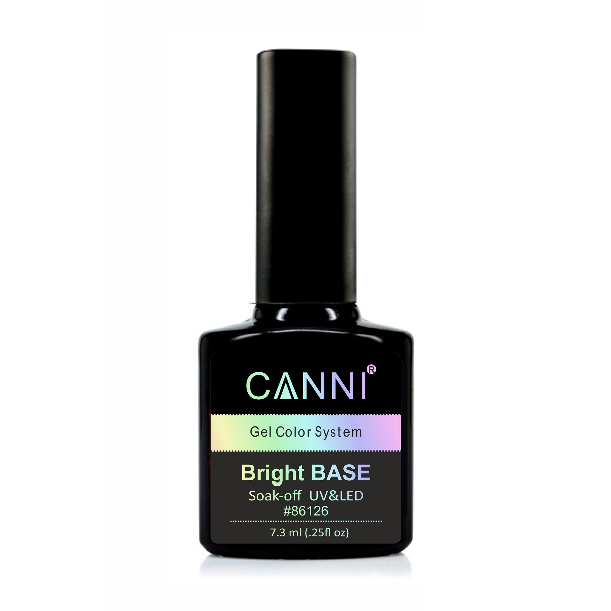 База для гель-лаку Canni Gel Color System Bright Base Soak-off UV&amp;LED Marshmallow 07 Кораловий неон, 7.3 мл