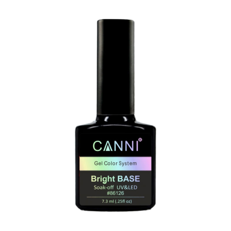 База для гель-лаку Canni Gel Color System Bright Base Soak-off UV&amp;LED Marshmallow 09 Темно-синій, 7.3 мл